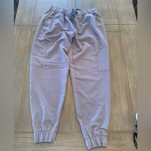 Jaanuu Gray Scrubs - Cargo Joggers